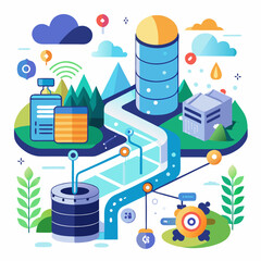 set of business icons