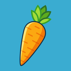 illustration of a carrot