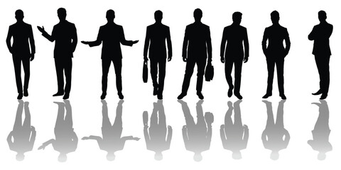 Man poses - various men poses icon representing various human body stances.