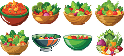 Assortment of fresh colorful organic vegetables on wooden pine table, healthy food background, top view, selective focus
