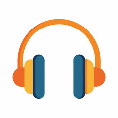 Noise-canceling headphone on table – work-focus tool

