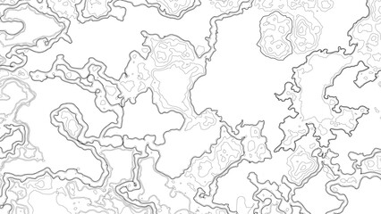 Abstract Topographic contour map. Topography and geography map grid abstract backdrop. Similar cartography illustration. Abstract background of Topographic Contour Line Pattern. 