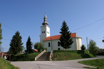 Parish church of St. George in Durdic, Croatia