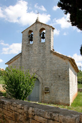 Fototapeta premium Holy Trinity Church in Labinci, Croatia