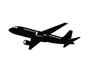 airplanes vector icon on white background, airplane vector Illustration