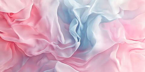 Obraz premium Pastel Pink Blue Fabric Texture