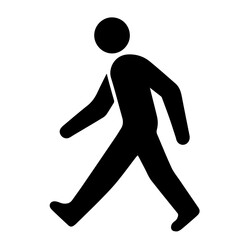 running man silhouette