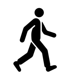 running man vector
