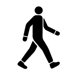 running man silhouette