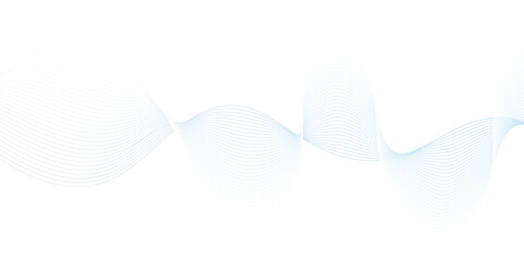 Energy abstract smooth blue frequency isolated element creative blend curve flow line technology modern white web banner vector beautiful waveform light music energy design.	
