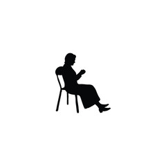 Grandmother silhouette