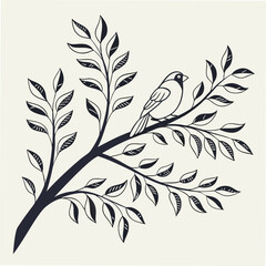 Vector of leaf