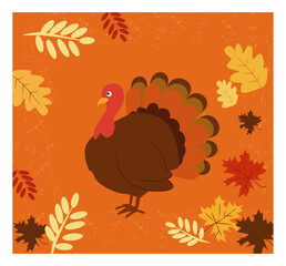 Happy Thanksgiving (USA) Illustration Set-05