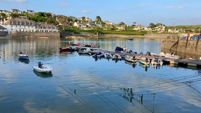 Harbour in St.Mawes Cornwall, England, United Kingdom
