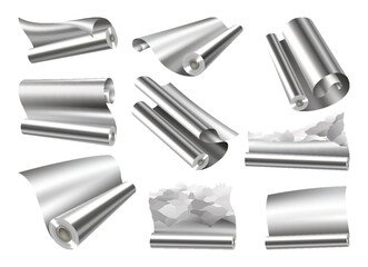 Rolls of Aluminum Foil Perfect for all Your Kitchen and Baking Needs