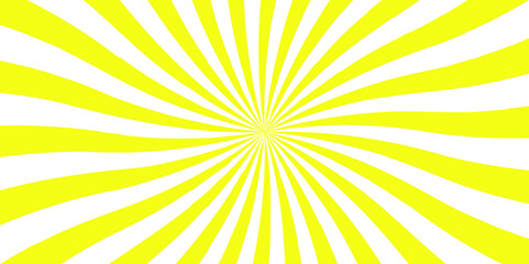 Abstract background with rays retro starburst abstract. Sunburst background vector illustration pattern beam rays. Spiral radial striped backdrop design.	