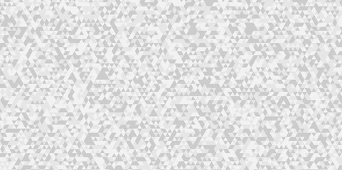Abstract geometric wall tile and metal cube background triangle wallpaper. Seamless geometric pattern low polygon backdrop background. Gray diamond overlap polygonal background.	