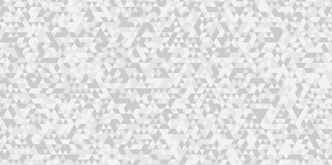 Abstract geometric wall tile and metal cube background triangle wallpaper. Seamless geometric pattern low polygon backdrop background. Gray diamond overlap polygonal background.	