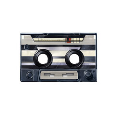 Fototapeta premium Vintage Cassette Tape Retro Audio Technology