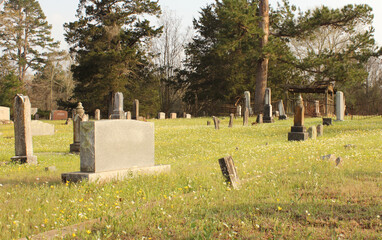 Historic Old North Church Cemetery in Nacogdoches TX
