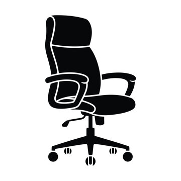 recommend clip art: Executive Office Chair Silhouette vector Art & Illustration