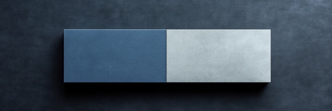 Two-tone Rectangular Slab