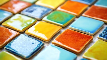 Colorful square ceramic tiles (1)