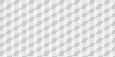 Minimal cubes geometric tile and mosaic wall grid retro digital tiles wallpaper background. white and gray block cube structure square triangle texture vintage design.	
