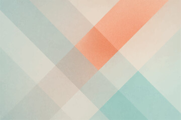 Abstract light pastel soft pink light turquoise cyan silver white abstract pattern background. Geometric. Line stripe angle facet triangle fold. Color gradient. Noise grain. Business, tech. Design.
