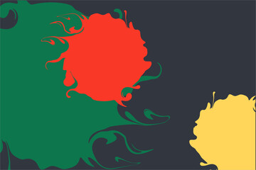 Juneteenth Freedom Day. African-American Independence Day, abstract banner, Vector Illustration Celebrating America's Juneteenth Day