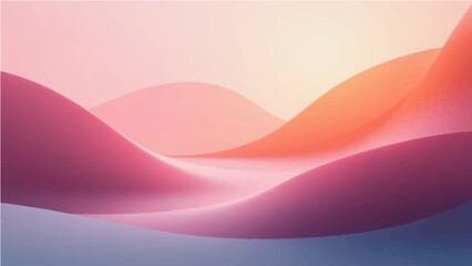 Abstract colorful smooth flow of light and wave lines create a vibrant digital art backdrop.