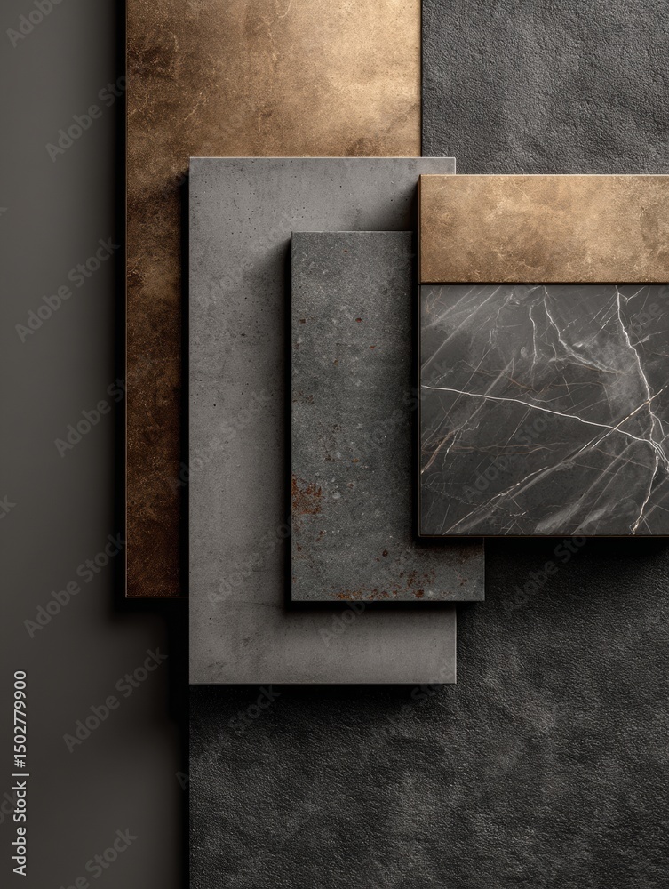 Aufkleber modern tile grout packaging displayed on a dark background showcasing clear center design for precis