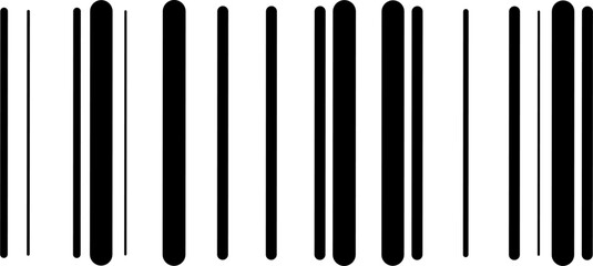 A minimalist abstract pattern featuring evenly spaced vertical black lines on a clean white background. Ideal for backgrounds, textures, modern designs, and creative digital artwork projects.