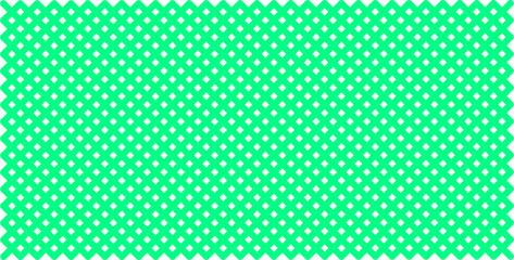 A striking green grid pattern featuring evenly spaced diamond-cuts in a crisscross grid design. Perfect for backgrounds, packaging, decorative designs, and graphic projects requiring a dynamic geometr