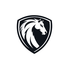 Horse Shield Gaming logo vector