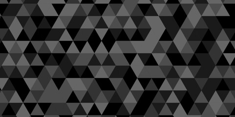 Overlap random vector element modern overlay diamond triangle mosaic paper black and gray low polygon web brochure layer space texture background.	