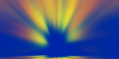 abstract rainbow background,  tones with light rays and copy space for text