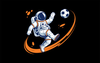 Astronaut vector design, vector illustration,  Astronaut design, silhouette style.  © MD FARID