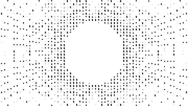 halftone dotted texture background, comic style dots and grid pattern abstract animated background