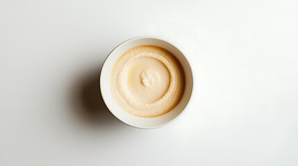A Bowl of Creamy Yellow Sauce