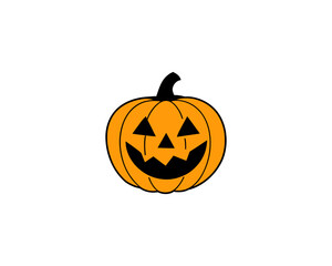 Halloween Pumpkin Faces Vector – Scary, Cute, Funny Jack-o’-Lantern Carved Pumpkins for Fall Design and Decoration.