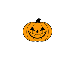 Halloween Pumpkin Faces Vector – Scary, Cute, Funny Jack-o’-Lantern Carved Pumpkins for Fall Design and Decoration.