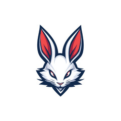 Rabbit Gaming logo simple minimalistic
