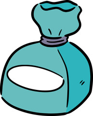 Illustration of snack bag
