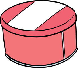 Illustration of snack box
