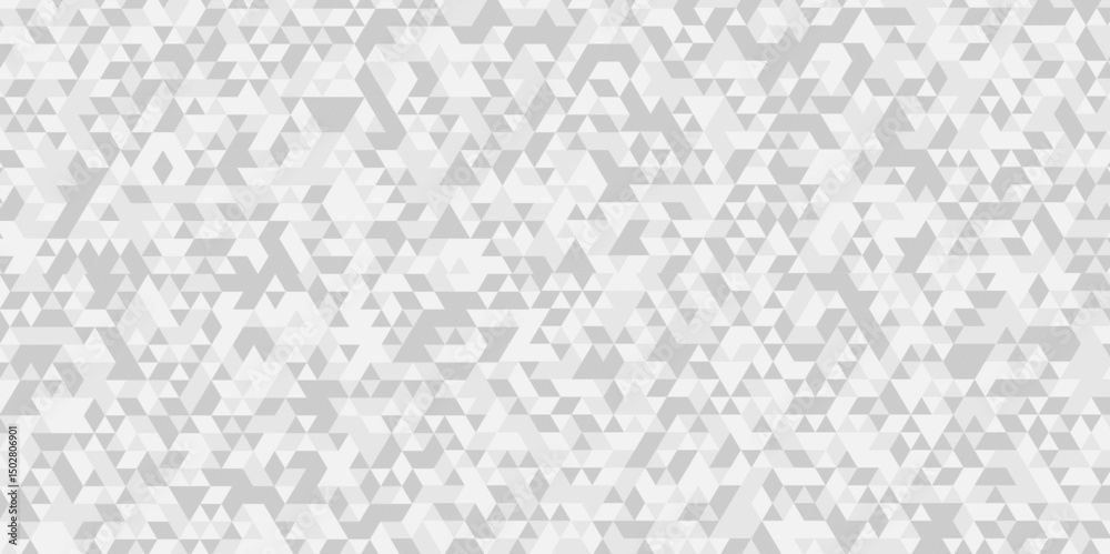 Poster abstract geometric background vector seamless technology gray and white background. abstract geometr