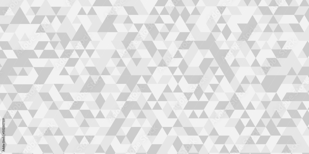 Poster abstract geometric background vector seamless technology gray and white background. abstract geometr