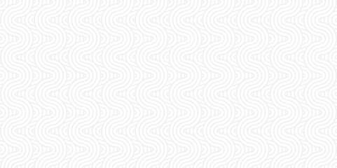 Minimal Overlapping creative diamond circle abstract white and gray pattern background with waves texture. geometric digital fabric pattern circles floral lapping white retro background.
