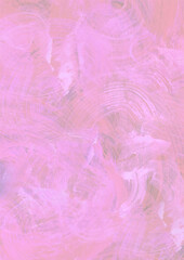 Fototapeta premium Abstract background hand painted with dry brush strokes, blue, purple, green acrylic texture. Artistic background for posters, cards, scrapbooking, printed products
