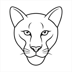 Puma Head Graphic Design for Advertisement Banner